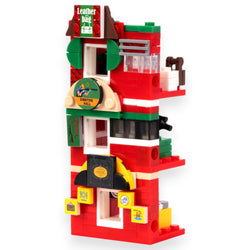 Red Hub 3-in-1 Brix Street Set - city building set india by Toymersive
