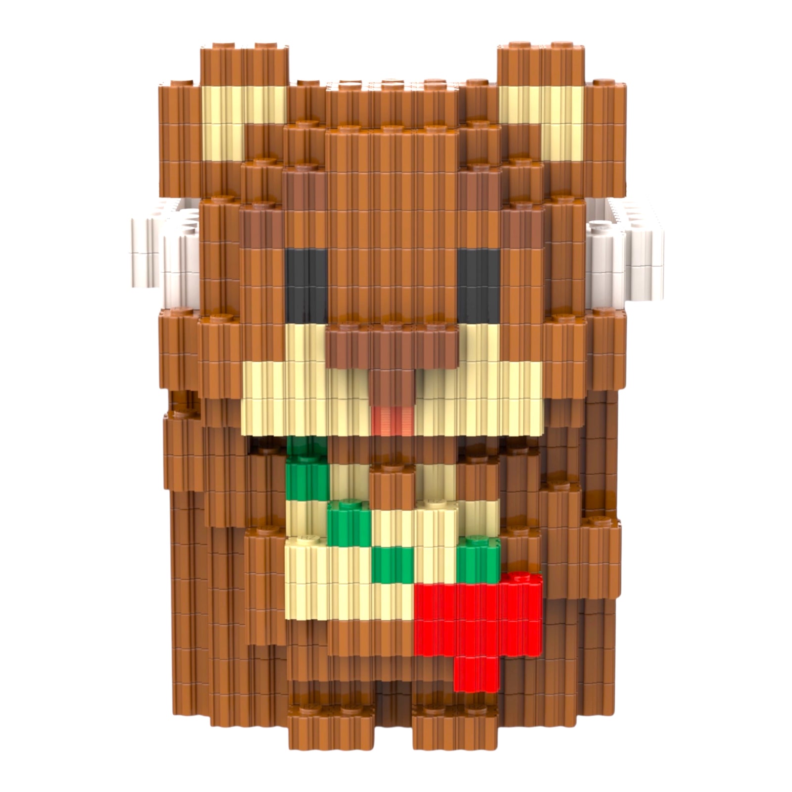 Bear Brick Desk Organizer - brick figure desk organizer india by Toymersive