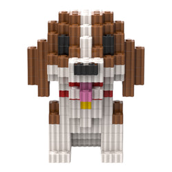 Beagle Brick Figure - dog figurine gift by Toymersive
