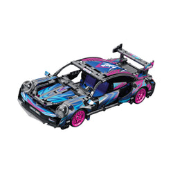 Black Racing Car Brick Set - brick racing car set buy online by Toymersive