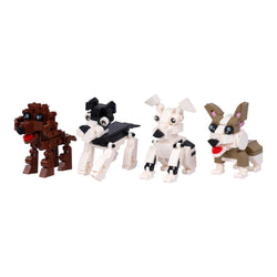 Puppy World Set 2: Dog brick figure gift by Toymersive