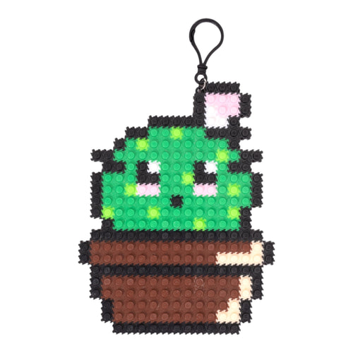 Cactus Brick Charm - mini animal charm gift by Toymersive