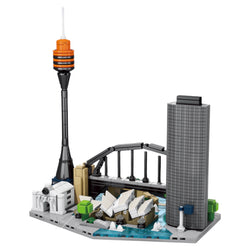 Australia Skyline Brick Model - skyline brick model buy online india by Toymersive