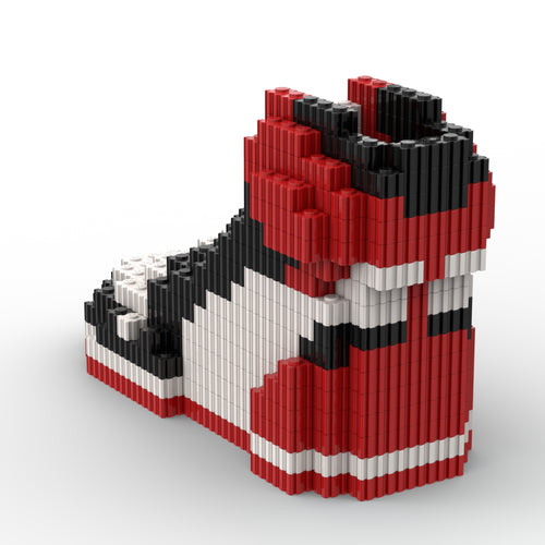 Shoe | InBrix™ Organizer Series | Shoe-Shaped | Interlocking Bricks 3D Figure | Creative Desk Organizer & Storage Holder | Functional Display Piece for Home & Workspace | Brick Figure Desk Organizer