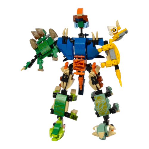 8-in-1 Dino Builder Brick Set - dinosaur brick figure collectible by Toymersive