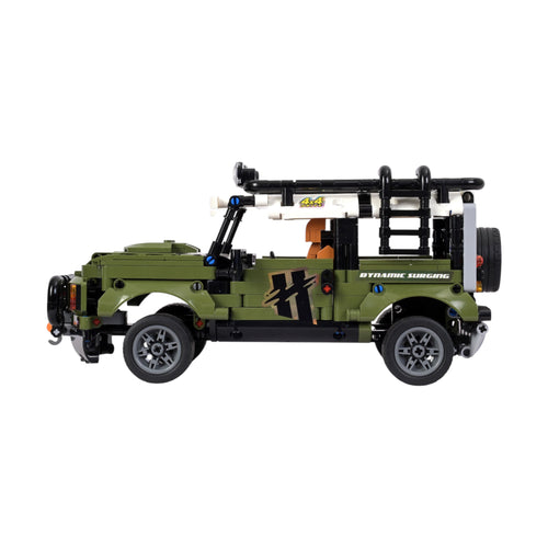 Green 4x4 SUV | Car Series | Speed Trail | Adventure Off-Road Toy | Off Road Brick Suv Set Online