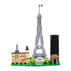 Paris: The City of Lights | Iconic Horizons | Paris Architectural Landmarks Model Kit | Collectible | Skyline Brick Model Buy Online India