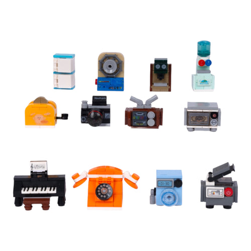 Mini Home Essentials | 12 Household Appliance Models | DIY Creative Construction Set | Mini Home Brick Decor Set Buy