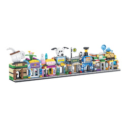 City Essentials Brix Street Set (8-in-1) - mini city brick set buy online by Toymersive