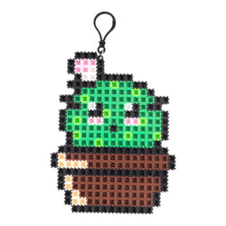 Cactus | InBrix™ Charms | Interlocking Bricks 2D Figure Building Set | Collectible Display Build| Mini Animal Charm Gift