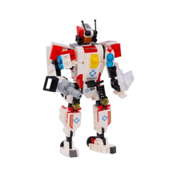 Medical Bot 2-in-1 Transform Brick Set - transforming brick robot set india by Toymersive
