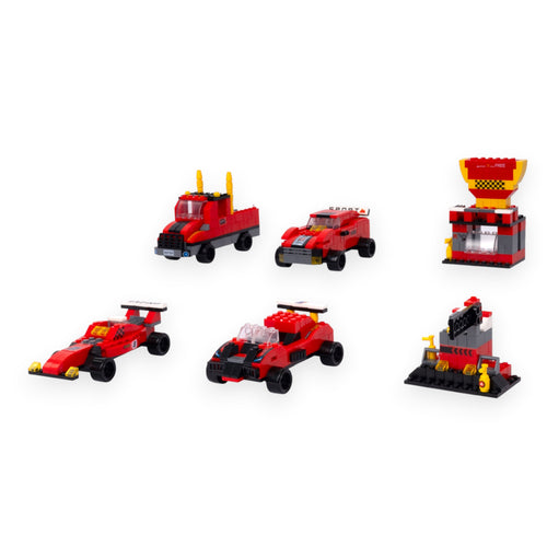 Race Force | 6-in-1 Mega Build | Racing Theme | Builds 6 Vehicles or 1 Mega Vehicle | 6 In 1 Brick Building Set Online