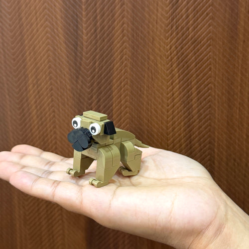 Puppy World Set 2: Dog brick figure gift by Toymersive