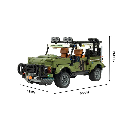 Green 4x4 SUV | Car Series | Speed Trail | Adventure Off-Road Toy | Off Road Brick Suv Set Online