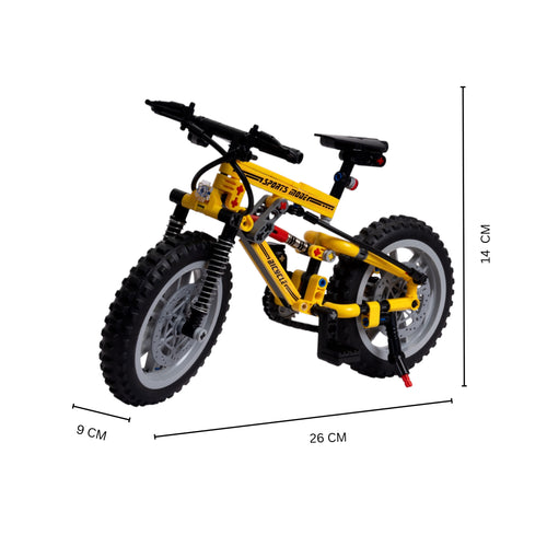 Yellow Zoom | Mountain Bike | Speed Trail | Adventure Toy | Mountain Bike Model Toy