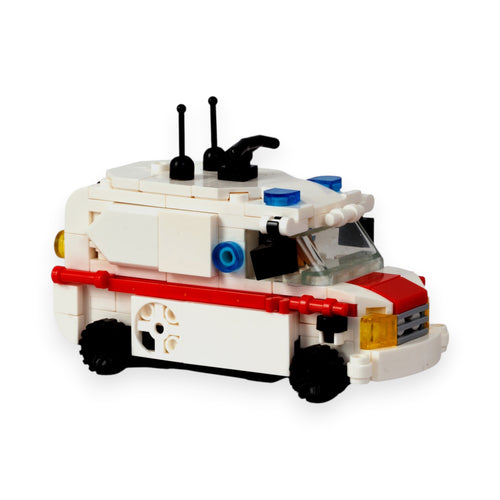 Medical Bot 2-in-1 Transform Brick Set - transforming brick robot set india by Toymersive