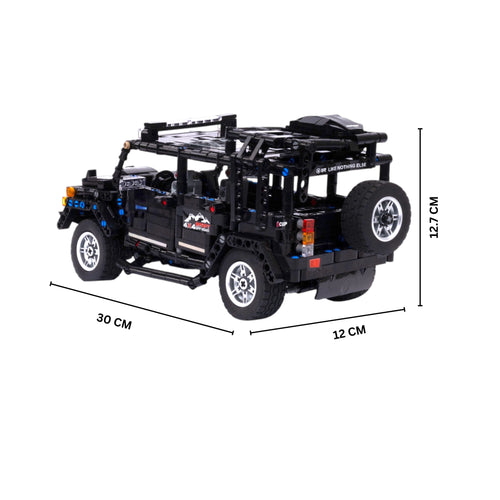Black 4x4 SUV | Car Series | Speed Trail | Adventure Off-Road Toy | Off Road Brick Car Set Online