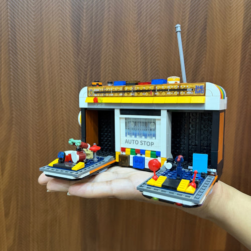 Radio Cassette Player| Retro Classics| Nostalgic Display Model| Creative Assembly Experience | Retro Decor Model India
