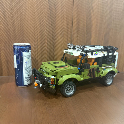 Green 4x4 SUV | Car Series | Speed Trail | Adventure Off-Road Toy | Off Road Brick Suv Set Online