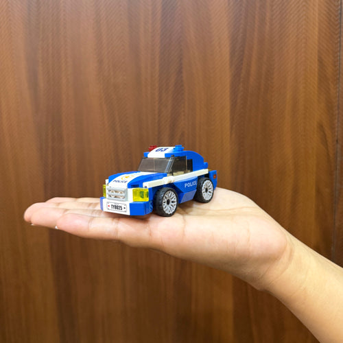 City Force | Pull & Go | Rescue Vehicle | Building Block Car Set | Set of 4 Cars | Pullback Action Vehicles | Pull Back Vehicle Toy Set Online