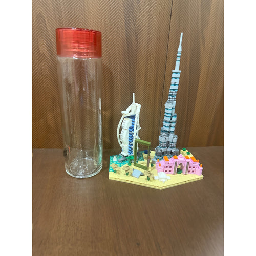 Dubai: The Golden City | Iconic Horizons | Dubai Architectural Landmarks Model Kit | Collectible | Skyline Brick Model Buy Online India
