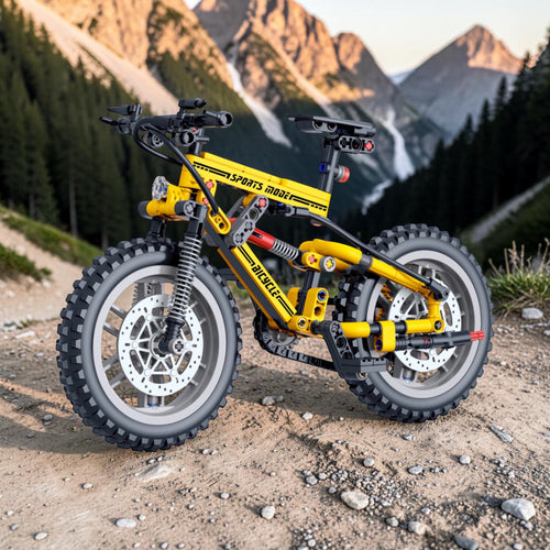 Yellow Zoom | Mountain Bike | Speed Trail | Adventure Toy | Mountain Bike Model Toy