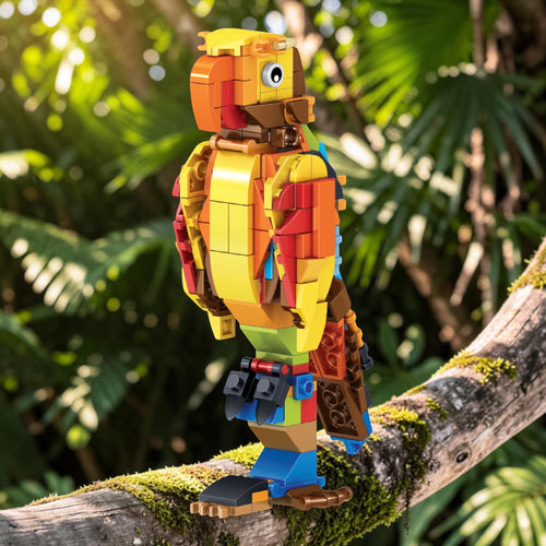 12-in-1 Bird Builder Brick Set - buildable animal toy india by Toymersive