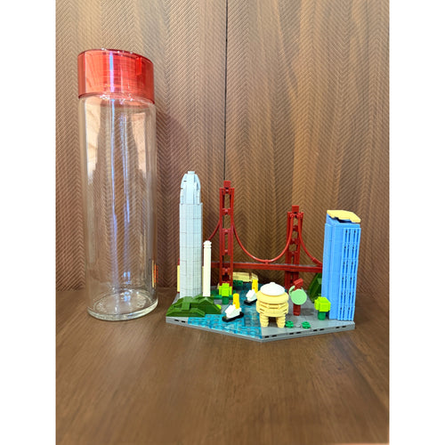 San Francisco: The Golden Bay | Iconic Horizons | San Fransisco Architectural Landmarks Model Kit | Collectible | Skyline Brick Model Buy Online India