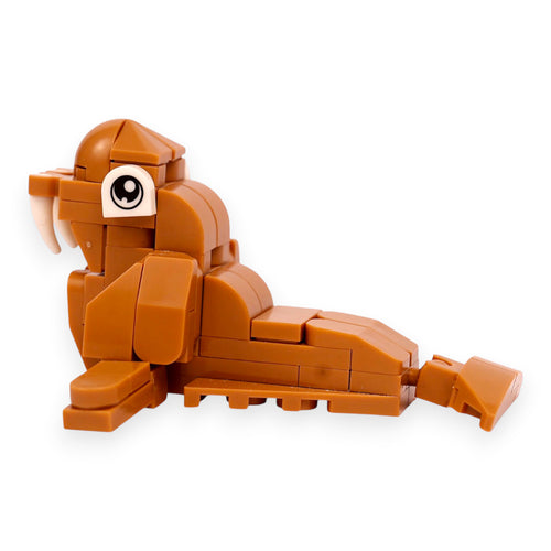 Ocean World Sea Creatures Brick Set - animal figurine collectible by Toymersive