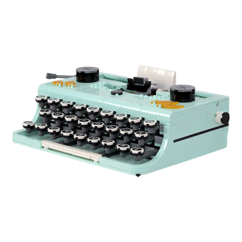 Vintage Typewriter| Retro Classics| Nostalgic Display Model| Creative Assembly Experience | Vintage Typewriter Brick Model Buy