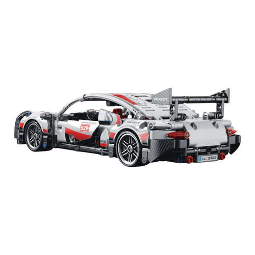 White Racing Car | Car Series | Speed Trail | Speed Racer Toy | Brick Racing Car Set Buy Online