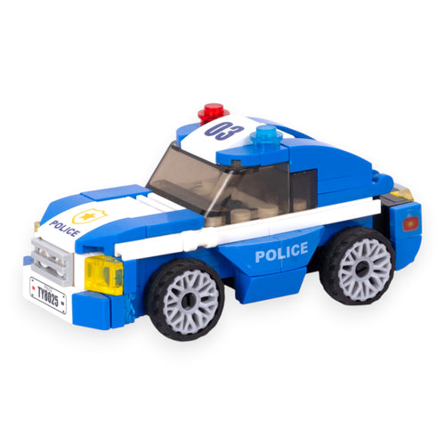 City Force | Pull & Go | Rescue Vehicle | Building Block Car Set | Set of 4 Cars | Pullback Action Vehicles | Pull Back Vehicle Toy Set Online