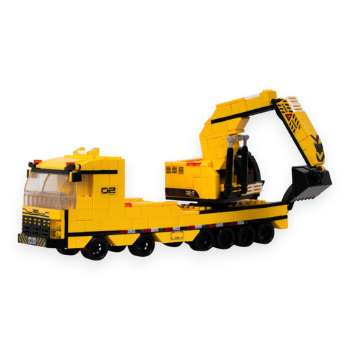 Construction Squad 6-in-1 Mega Brick Set - 6 in 1 brick building set online by Toymersive