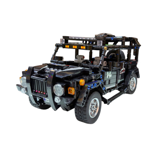 Black 4x4 SUV | Car Series | Speed Trail | Adventure Off-Road Toy | Off Road Brick Car Set Online