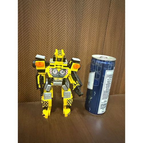 Construction Bot | 2-in-1 Transform Force | Construction Vehicle to Robot Transformation Toy | Dual Mode Build & Play Set | Transforming Brick Robot Set India