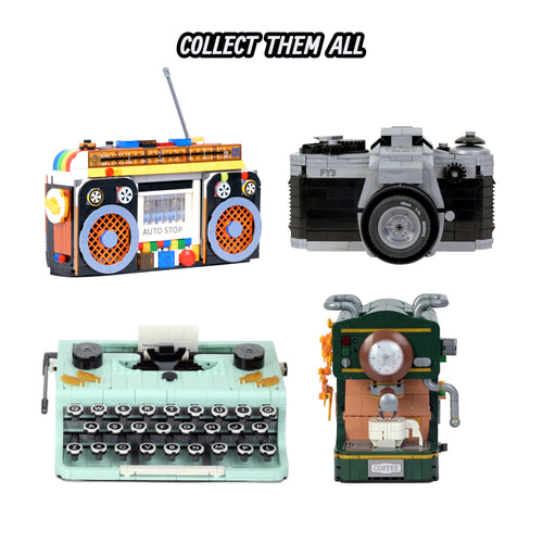 Radio Cassette Player| Retro Classics| Nostalgic Display Model| Creative Assembly Experience | Retro Decor Model India