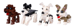 Puppy World Set 2: Dog brick figure gift by Toymersive