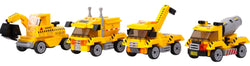 Build Force Pull & Go Set - pull back vehicle toy set online by Toymersive