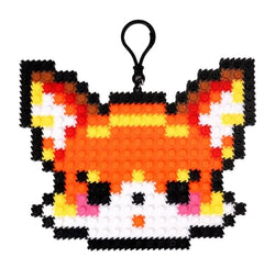 Fox Brick Charm - mini animal charm gift by Toymersive