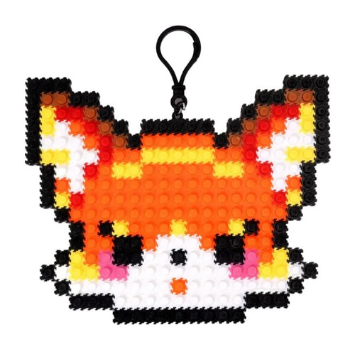 Fox Brick Charm - mini animal charm gift by Toymersive