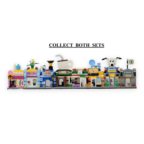 City Essentials Set 2 Brix Street Shops - building block set by Toymersive