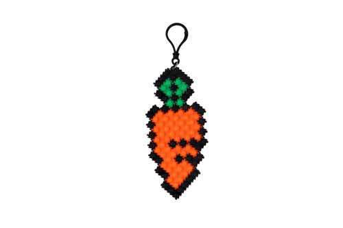 Carrot & Rabbit Set | InBrix™ Charms |  Interlocking Bricks 2D Figure Building Set | Collectible Display Build | Mini Animal Charm Gift