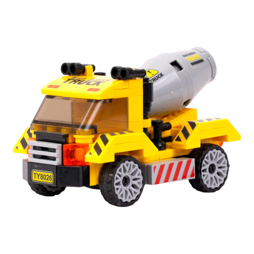 Build Force | Pull & Go | Construction Vehicles | Building Block Car Set | Set of 4 Cars | Pullback Action Cars | Pull Back Vehicle Toy Set Online